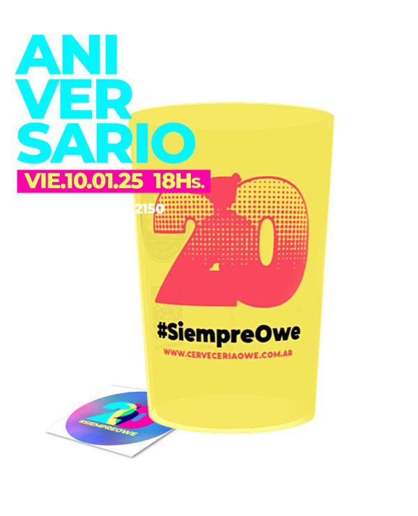 Combo 20 aniversario Ecovaso - Preventa CERRADA